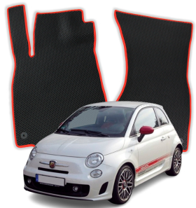 EVA bilmåtter til Abarth 500 1 gen Hatchback 3 døre (2008-2023)