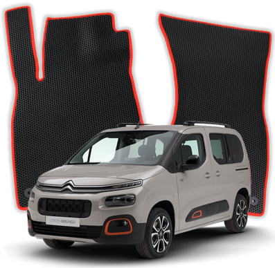 EVA bilmåtter til Citroën Berlingo 7 Seater K9 3 gen KombiVan (2018-2024)