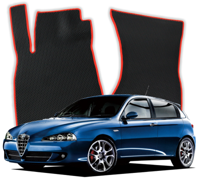 EVA bilmåtter til Alfa Romeo 147 1 gen Hatchback 5 døre (2000-2010)