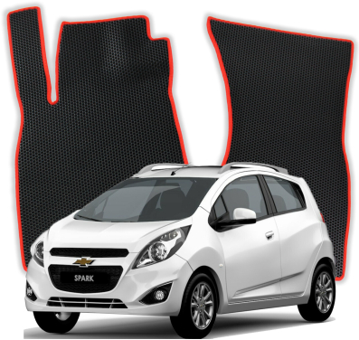 EVA bilmåtter til Chevrolet Spark 3 gen Hatchback 5 døre (2009-2015)