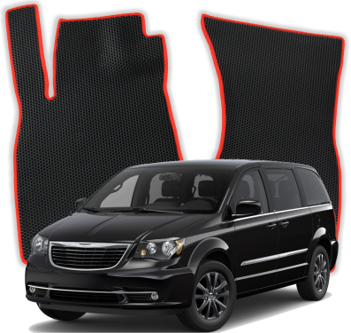EVA bilmåtter til Chrysler Grand Voyager 7 Seater 5 gen Minivan (2007-2016)