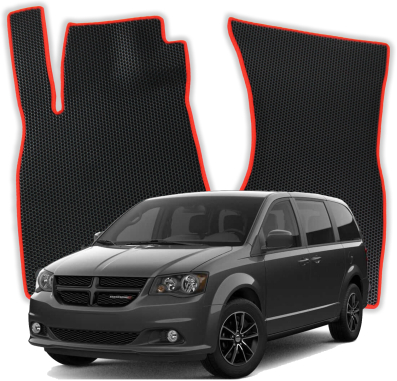 EVA bilmåtter til Dodge Grand Caravan R/T 7 Seater 5 gen Minivan (2008-2020)