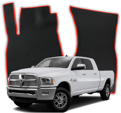 EVA bilmåtter til Dodge Ram 6-personers Crew Cab 4. generation Pick-up 4-dørs (2009-2019) 5 gen