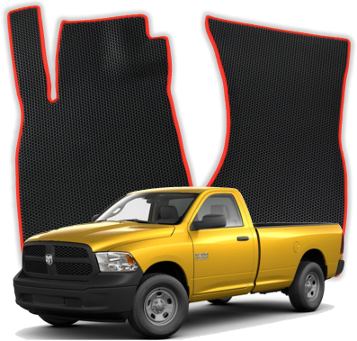 EVA bilmåtter til Dodge Ram Regular Cab 4 gen Pick-up 2 døre (2009-2019)