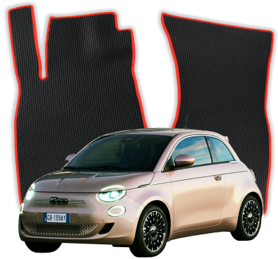 EVA bilmåtter til Fiat 500 New 3+1 1 gen Hatchback 3 døre (2020-2025)