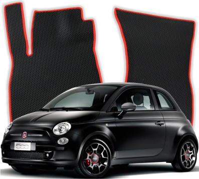 EVA bilmåtter til Fiat 500E 1 gen Hatchback 3 døre (2012-2019)