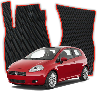 EVA bilmåtter til Fiat Grande Punto 1 gen Hatchback 3 døre (2005-2012)