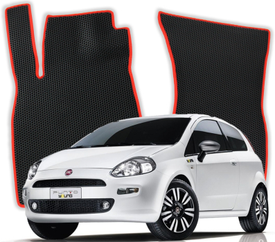 EVA bilmåtter til Fiat Punto Evo 3 gen Hatchback 3 døre (2009-2012)