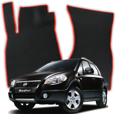 EVA bilmåtter til Fiat Sedici 1 gen SUV (2005-2014)