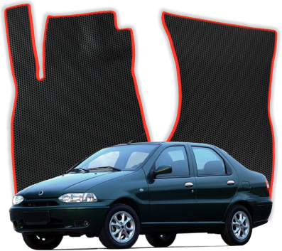 EVA bilmåtter til Fiat Siena 1 gen Sedan (1996-2016)