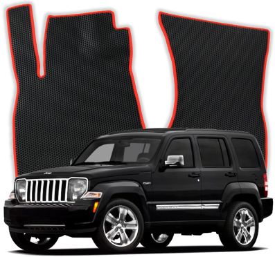 EVA bilmåtter til Jeep Liberty 5 Sæder KK 2 gen SUV (2008-2012)