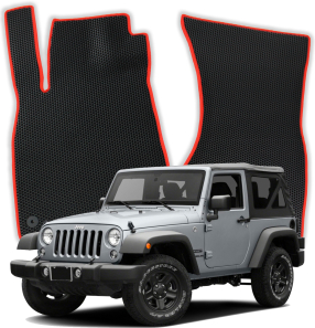 EVA bilmåtter til Jeep Wrangler JK 3 gen SUV 3 døre Kort (2006-2018)