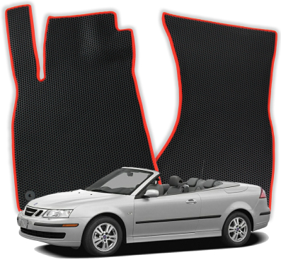EVA bilmåtter til Saab 9-3 1 gen Cabrio (1998-2002)