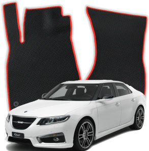 EVA bilmåtter til Saab 9-5 2 gen Sedan (2010-2012)