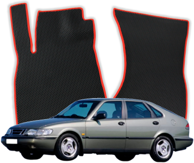 EVA bilmåtter til Saab 900 2 gen Hatchback (1994-1998)