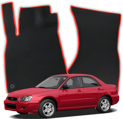 EVA bilmåtter til Subaru Impreza GD 2 gen Sedan (2000-2007)