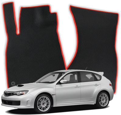EVA bilmåtter til Subaru Impreza GR 3 gen Hatchback 5 døre (2007-2011)