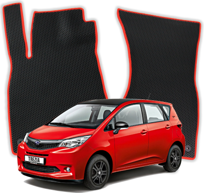 EVA bilmåtter til Subaru Trezia 1 gen Minivan 5 døre (2011-2014)