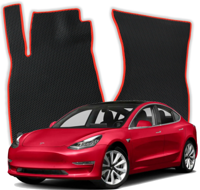 EVA bilmåtter til Tesla Model 3 Long Range 1 gen Sedan (2017-2025)