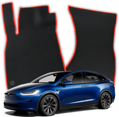 EVA bilmåtter til Tesla Model X Long Range 7-sæders efter 2022 1. gen SUV (2015-2025)