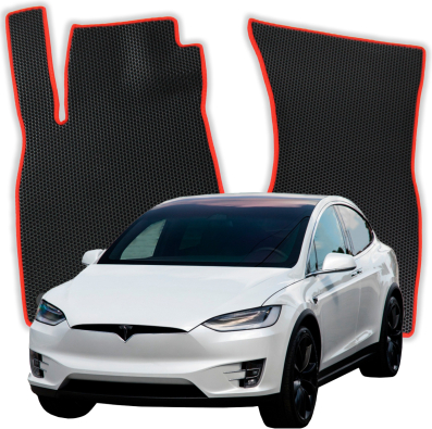 EVA bilmåtter til Tesla Model X Long Range Plus 6 Sæder 1 gen SUV (2015-2025)