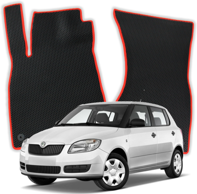 EVA bilmåtter til Škoda Fabia 5J 2 gen Hatchback 5 døre (2007-2014)