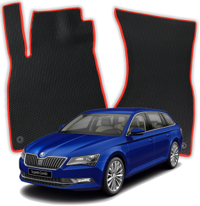 EVA bilmåtter til Škoda Superb B8 3 gen Stationcar (2015-2024)