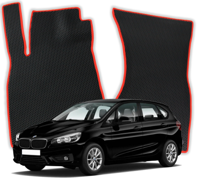 EVA bilmåtter til BMW 2 Active Tourer 5 Sæder F45 1 gen Minivan (2014-2022)