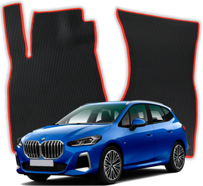 EVA bilmåtter til BMW 2 Active Tourer 5 Sæder Benzyna / Diesel U06 2 gen Minivan (2021-2025)
