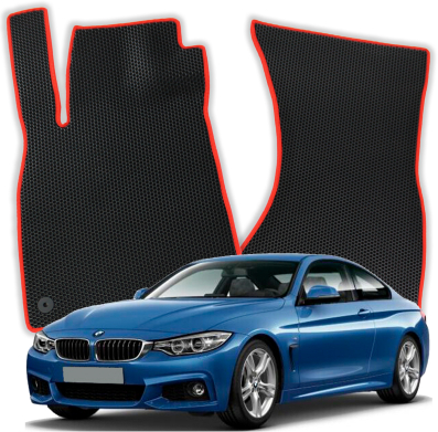 EVA bilmåtter til BMW 4 F32 1 gen Coupé (2014-2020)