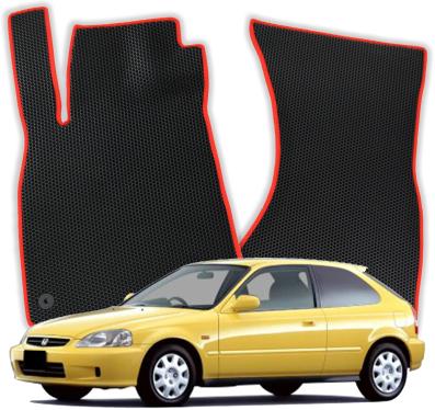 EVA bilmåtter til Honda Civic 6 gen Hatchback 3 døre (1995-2000)