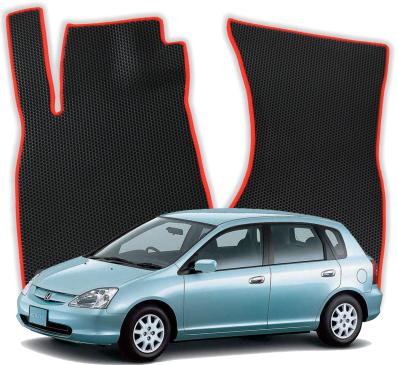EVA bilmåtter til Honda Civic 7 gen Hatchback 5 døre (2000-2006)
