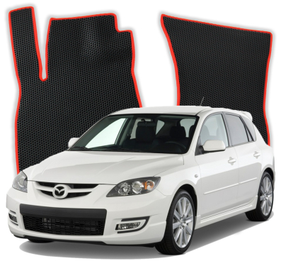 EVA bilmåtter til Mazda 3 BK 1 gen Hatchback 5 døre (2003-2008)