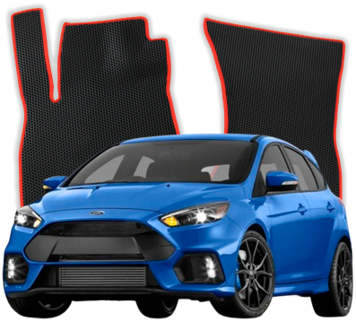 EVA bilmåtter til Ford Focus RS MK3 3 gen Hatchback 5 døre (2010-2018)
