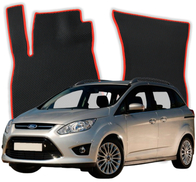 EVA bilmåtter til Ford Grand C-Max 5 Sæder 2 gen Minivan (2010-2019)