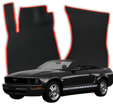 EVA bilmåtter til Ford Mustang 5 gen Cabrio (2004-2014)