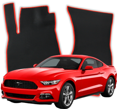 EVA bilmåtter til Ford Mustang 6 gen Coupé (2015-2023)