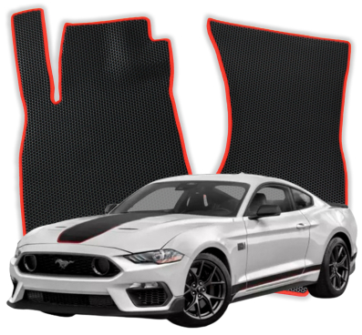 EVA bilmåtter til Ford Mustang Mach 6 gen Coupé (2014-2023)
