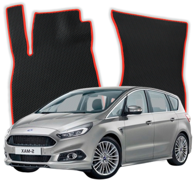 EVA bilmåtter til Ford S-Max 5 Sæder 2 gen Minivan (2014-2023)