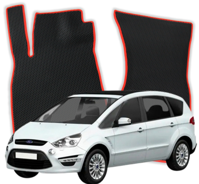 EVA bilmåtter til Ford S-Max 5 Sæder MK1 1 gen Minivan (2006-2014)