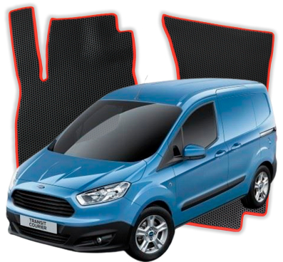 EVA bilmåtter til Ford Transit Connect 2 sæder 3 gen Minivan 3 døre (2022-2025)