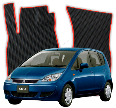 EVA bilmåtter til Mitsubishi Colt Z30 6 gen Hatchback 5 døre (2004-2012)