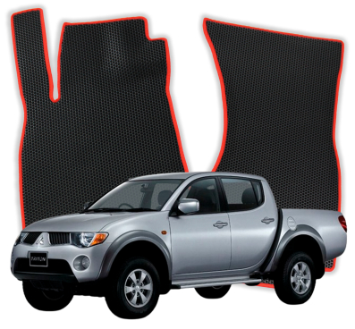 EVA bilmåtter til Mitsubishi L200 KA 4 4 gen Pick-up (2005-2015)