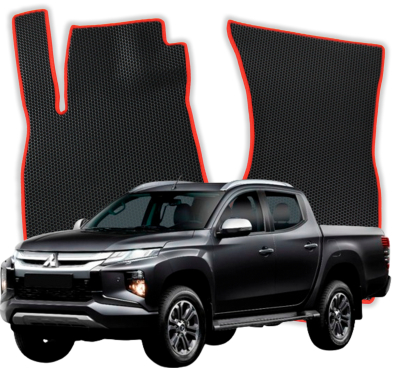 EVA bilmåtter til Mitsubishi L200 5 gen Pick-up faceliftet  (2020-2023)