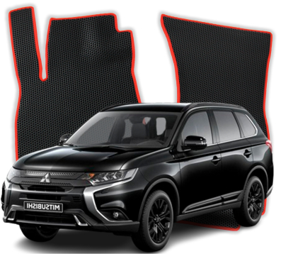 EVA bilmåtter til Mitsubishi Outlander Hybrid 3 gen SUV (2012-2021)
