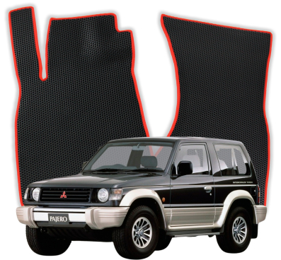 EVA bilmåtter til Mitsubishi Pajero 2 gen SUV 3 døre (1991-1999)