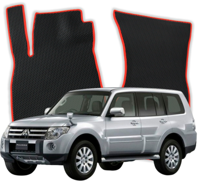 EVA bilmåtter til Mitsubishi Pajero 5 Sæder V80 4 gen SUV (2006-2022)