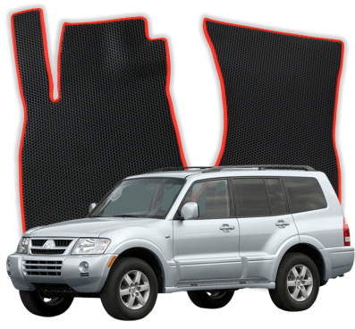 EVA bilmåtter til Mitsubishi Pajero 7 Seater V60 3 gen SUV 5 døre (1999-2006)
