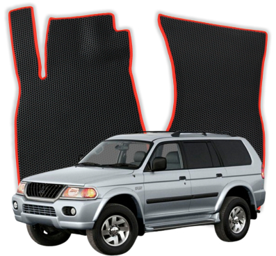 EVA bilmåtter til Mitsubishi Pajero Sport PA 1 gen SUV (1996-2008)