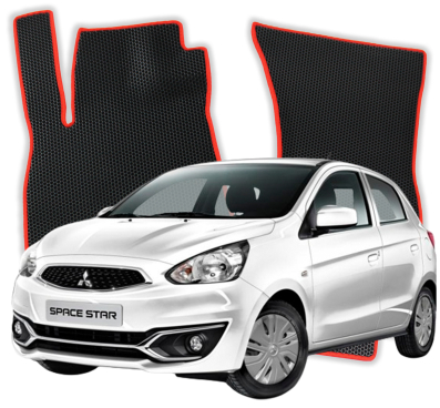 EVA bilmåtter til Mitsubishi Space Star 2 gen Hatchback 5 døre (2012-2025)